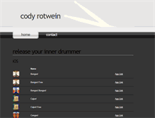 Tablet Screenshot of codyrotwein.com